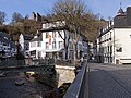 Monschau, hotel in the street