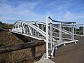 Cap d'Agde iron bridge over road Beziers-Sète