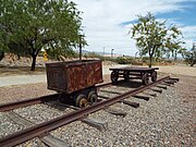 Mining Cars in the Rail and Copper Park