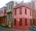 Newly restored old houses