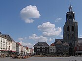 Grote Markt met de Sint-Gertrudiskerke