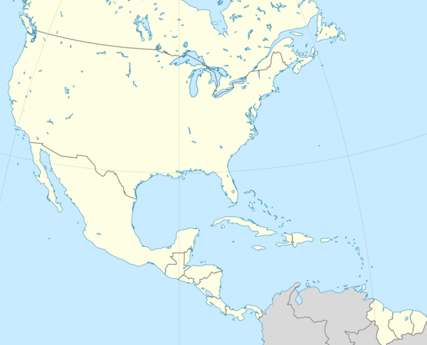 2016–17 CONCACAF Champions League is located in CONCACAF