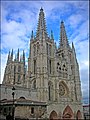 Catedral de Santa María en Burgos.