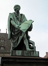 Français : Statue de Johannes Gutenberg