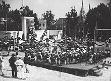 Dedication ceremony for the James Buchanan Memorial