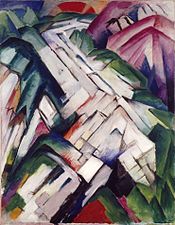 Franz Marc, Gebirge (Mountains), 1911-1912