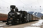 Toeristische stoomtrein in Mariazell.