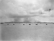 The situation prior to the Australian landings in Labuan.