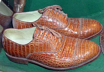 Schoenen van krokodillenleer