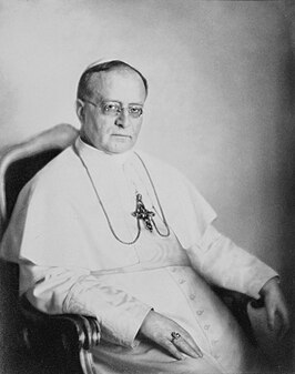 Pius XI gefotografeerd door Nicola Perscheid, ca. 1922