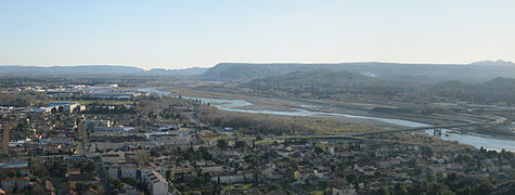 La Durance à Cavaillon.