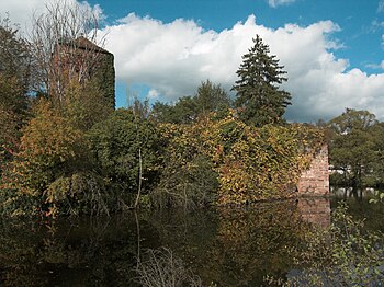 Westseite von Schloss Burgsinn