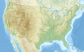 Map showing the location of Allegheny National Forest