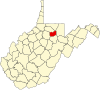 State map highlighting Taylor County