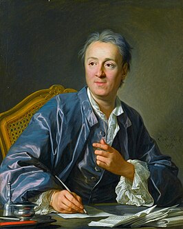 Portret Denis Diderot, Louis-Michel van Loo, 1767