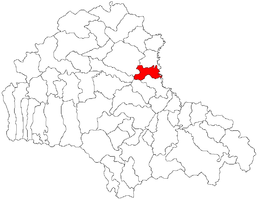 Măieruș – Mappa