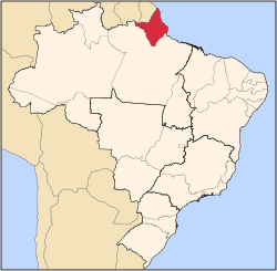 Location o State o Amapá in Brazil