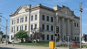 Richland County Courthouse in Olney