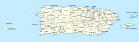 Municipal map of Puerto Rico