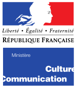 Logo du Ministère de la Culture et de la Communication de 1999 à 2017.