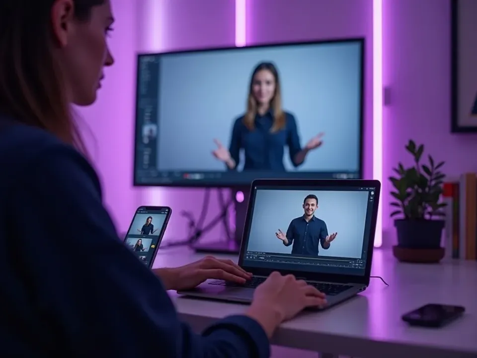 AI avatars paired with natural voices