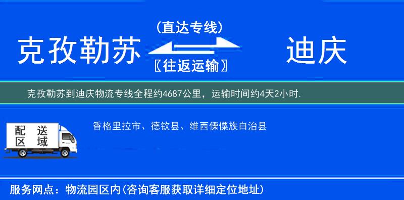 克孜勒苏到物流专线