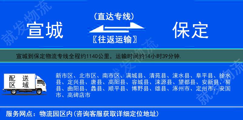 宣城绩溪县到保定物流专线-绩溪县到保定物流公司-绩溪县至保定专线运费-