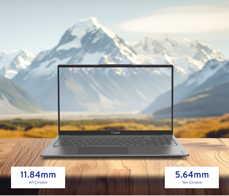 Casper Nirvana X600 laptop bilgisayar zone2_op