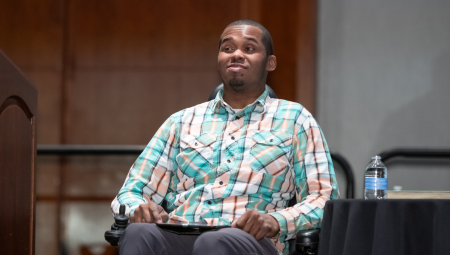 Shannon Voss, 2025 Prentke AAC Distinguished Lecture Award recipient.