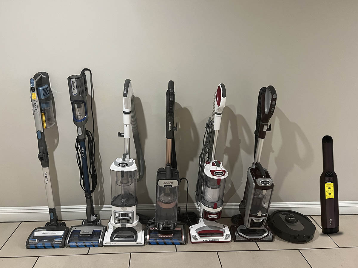 The Best Shark Vacuum Options set up in the living room