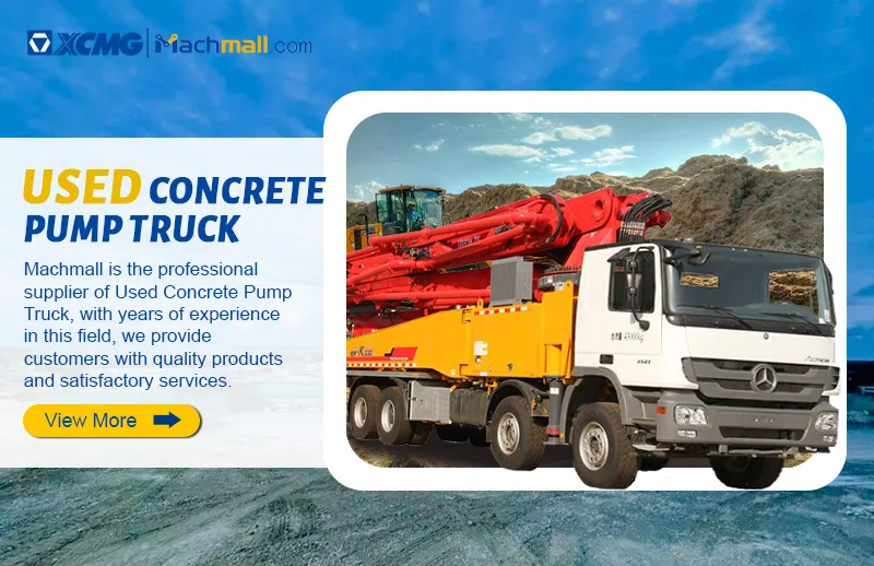 Used Concrete Pump Truck