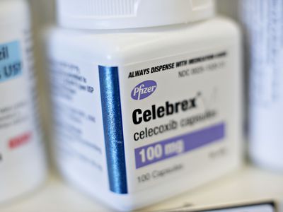 Bottle of celebrex