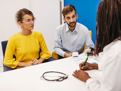 A couple with a doctor