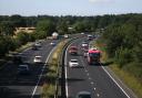 The A1 from J45 to J44, which leads to York and Tadcaster on the A64 has become partially blocked after a multi-vehicle crash