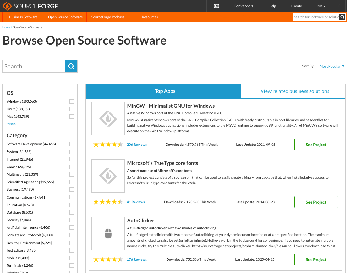 SourceForge