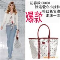 网店代理淘宝货源Gucci品牌包包古奇新款单肩包韩版女包C124