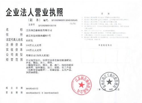 江苏润合康科技有限公司