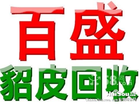 长春百盛貂皮回收公司