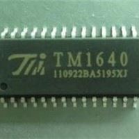 8段×16位数码管显示驱动IC TM1640