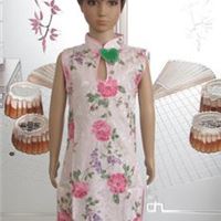 小鱼猫服装厂 2 011 精品 提花棉 旗袍 上市批发 （6号花色）