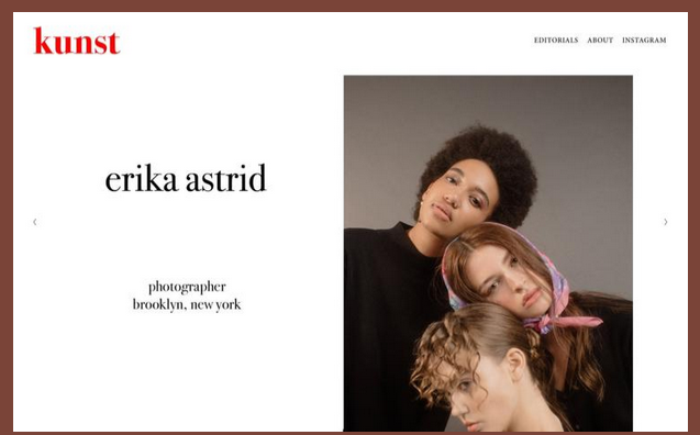 Blog hecho con Squarespace, página para crear blogs