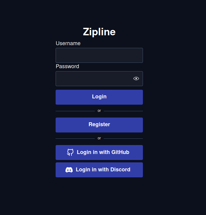 Login Page