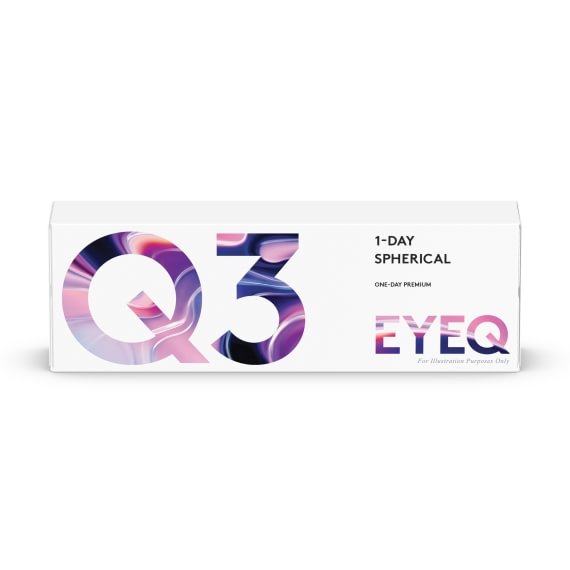 EyeQ One-Day Premium Q3 30 stk/pakke