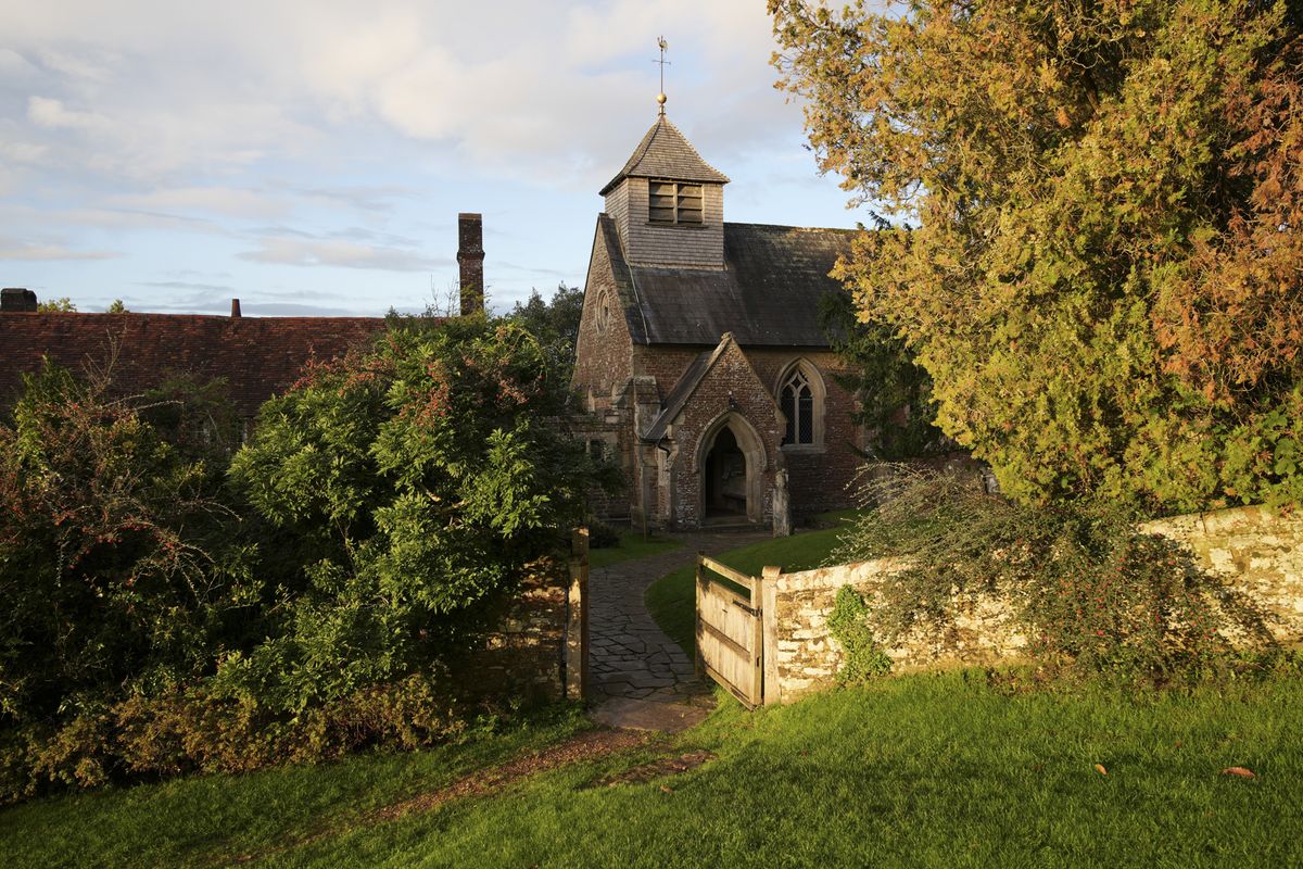 Old church on a sunny day at golden hour, taken with the Sigma 10-18mm f2.8 DC DN lens for APS-C mirrorless