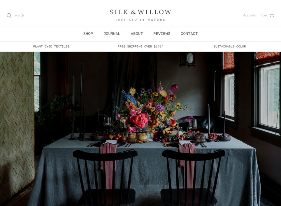 Silk and Willow | Negozi Shopify
