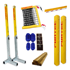 BEACHVOLLEYBALL NETZANLAGE PRO BEACH 8,5 M, CB-552991