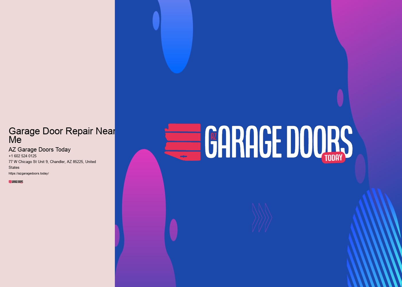 Garage Door Repair Near Me