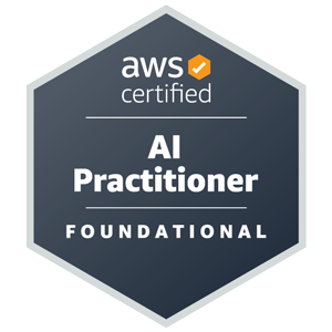 Значок AWS Certified AI Practitioner