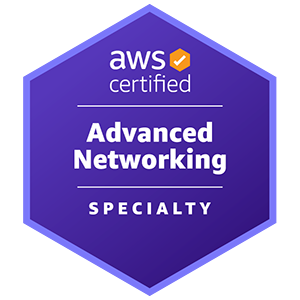 Значок AWS Certified Advanced Networking&nbsp;&ndash; Specialty