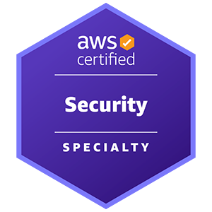 Значок AWS Certified Security&nbsp;&ndash; Specialty